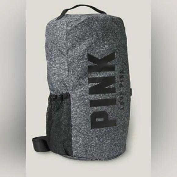 NWT Victoria\'s Secret Convertible Backpack Grey s-l400.jpg main image 2